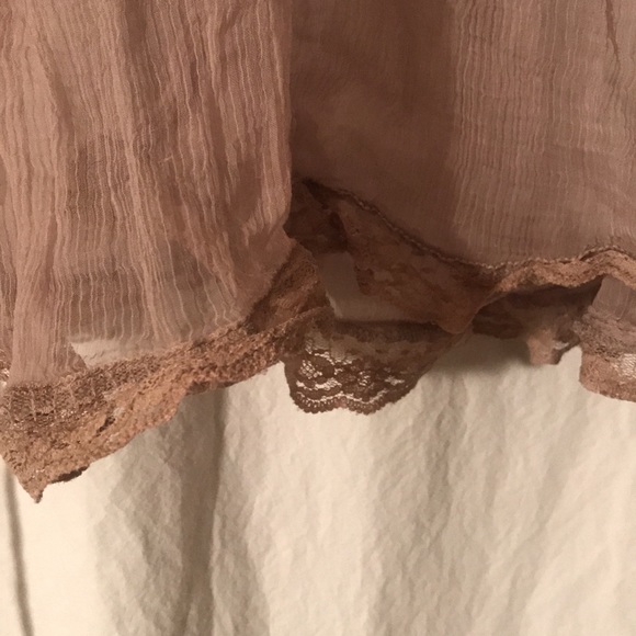 Taupe Boho Blouse - Picture 7 of 9